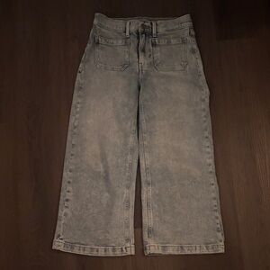 GAP Gray Ankle & Cropped Women Jeans